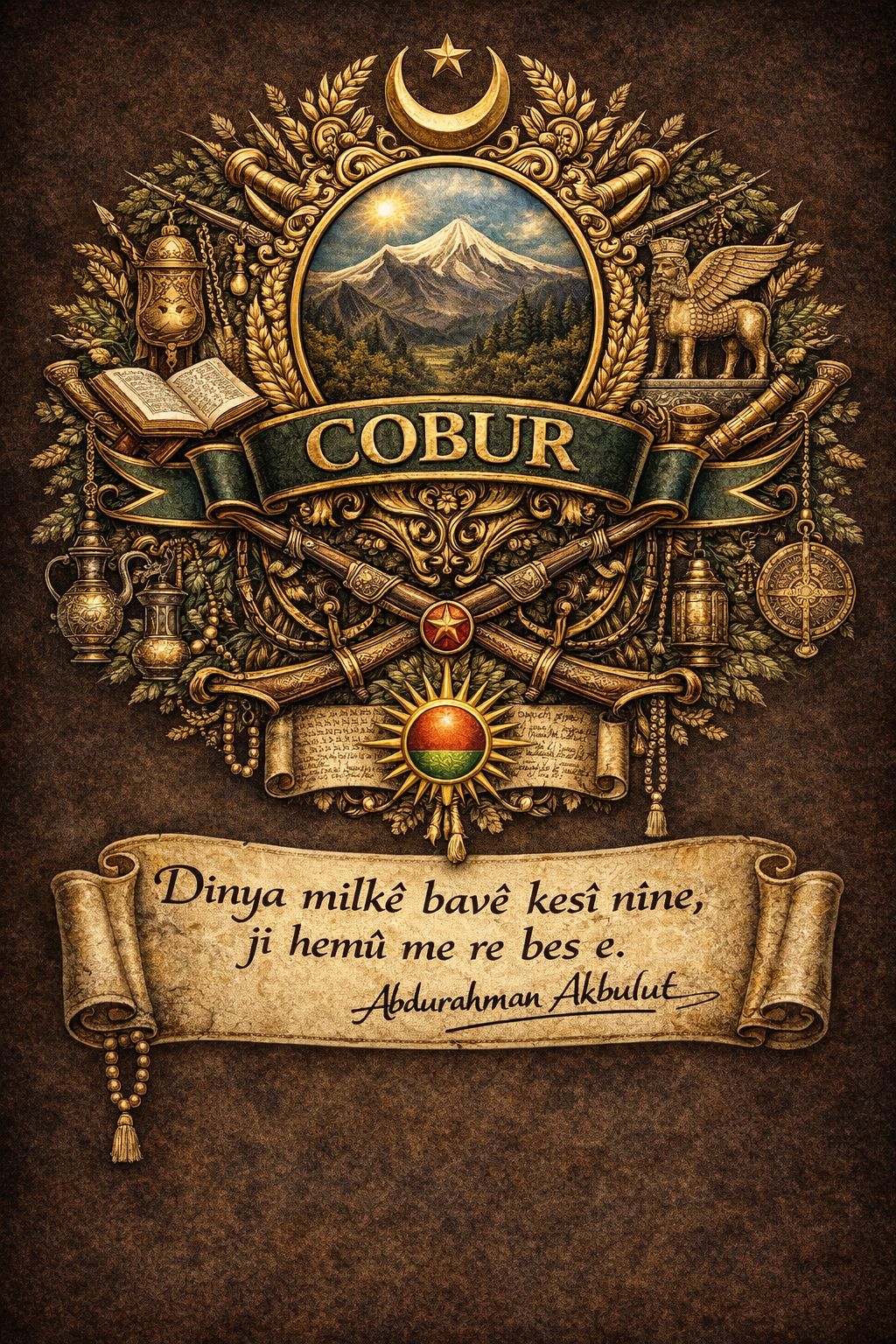 Cobur kitabında yer alan görsel