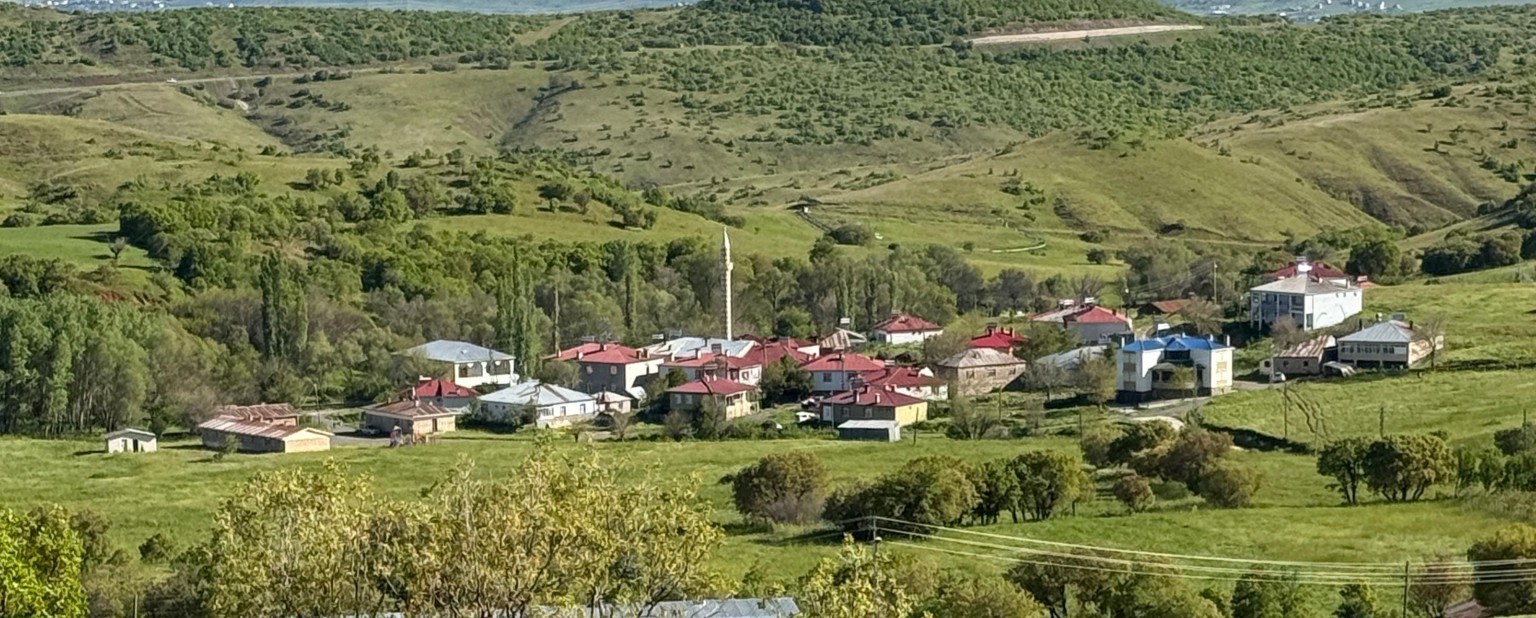 Cobur köyü manzarası